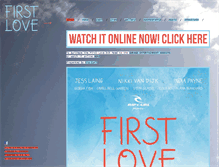 Tablet Screenshot of firstlovethefilm.com